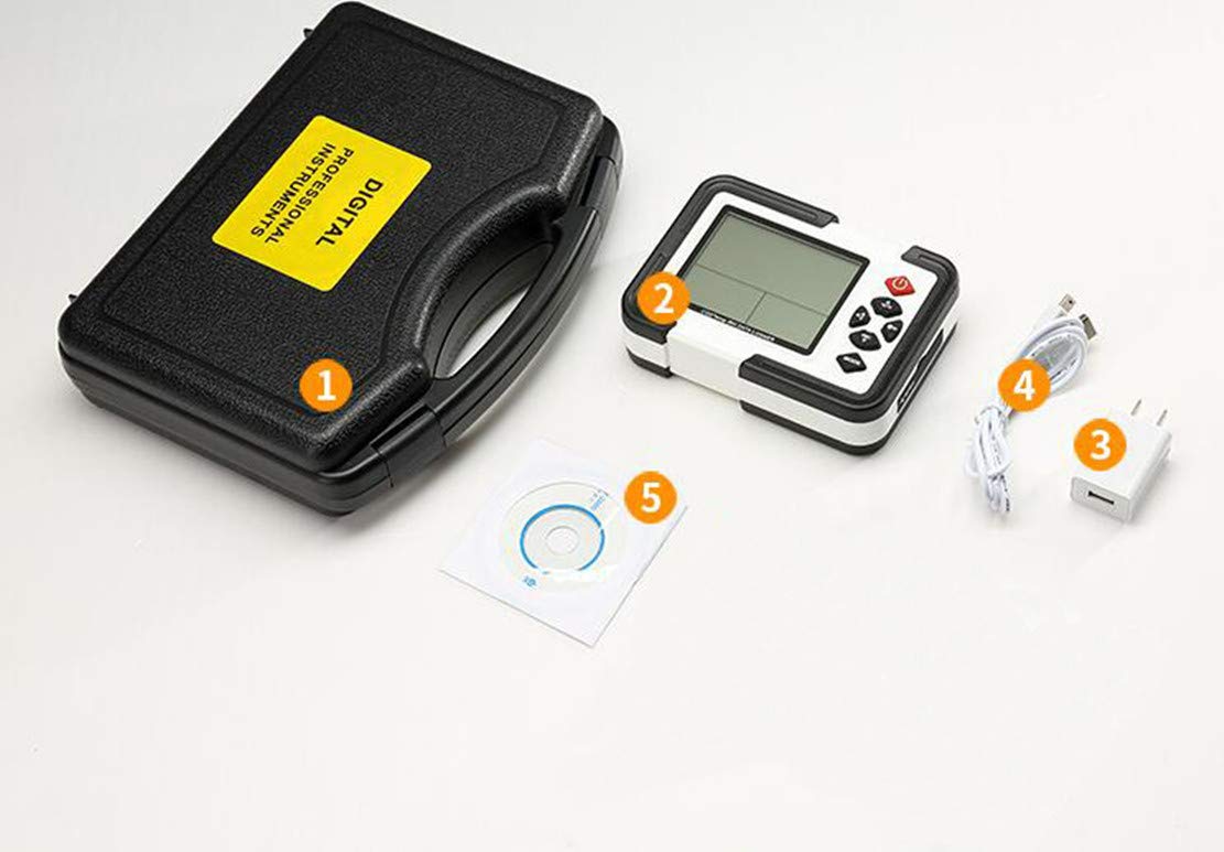HT2000 CO2 Gas Detector Carbon Dioxide Detector CO2/Temp/RH Date